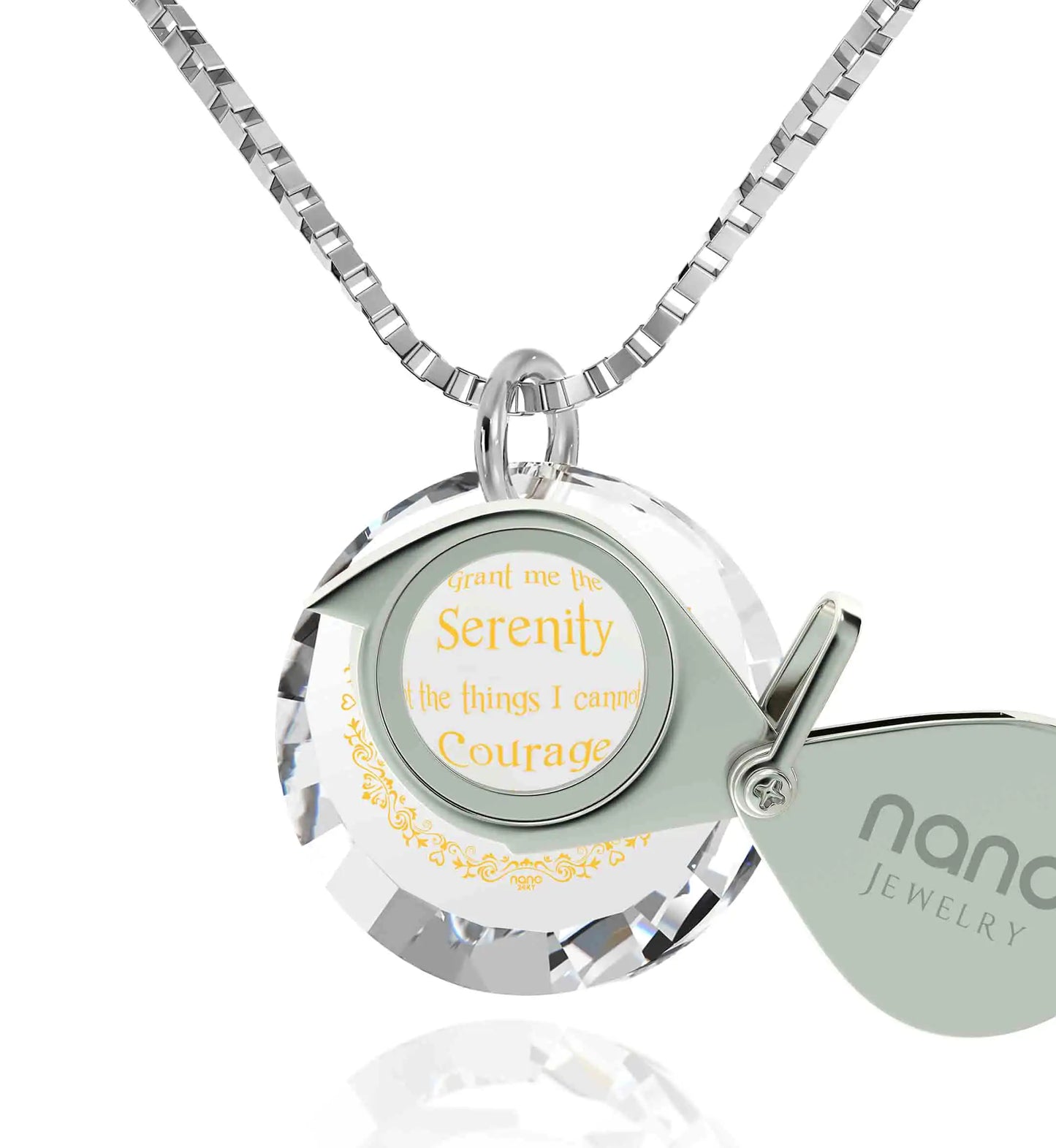 Serenity Prayer Necklace