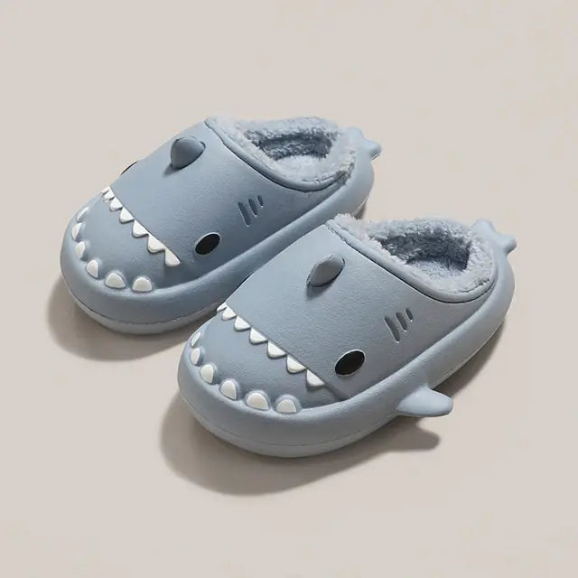 Kids Parents Shark Slippers