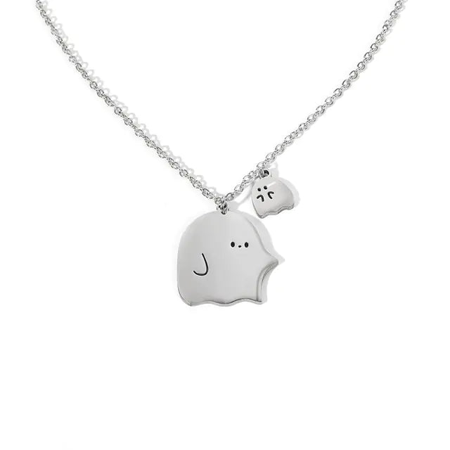 Cute Ghost Little Monster Necklace