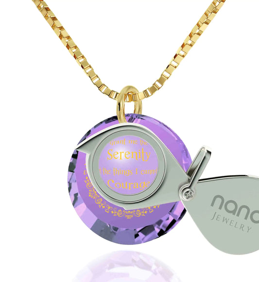 Serenity Prayer Necklace