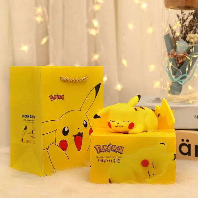 Cute Pikachu Pocket Monster Bedside Lamp