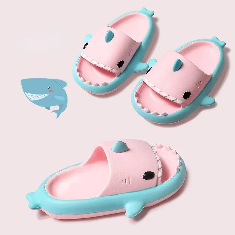 Colorful Shark Kids Sandals